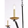 Living District Trey 36 Inch Pendant In Black And Brass LD641D36BRK